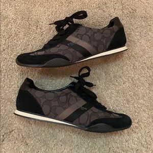 Coach kelson black gray sneaker like new